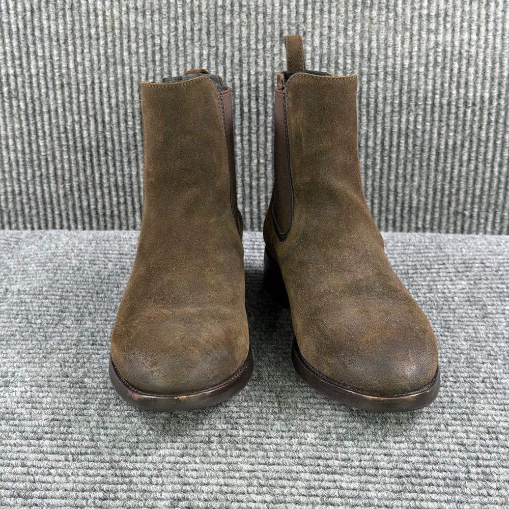Thursday Boot Co Duchess Dark Brown Suede Sip On Chelsea Boots Womens 8 46057 - Picture 4 of 11
